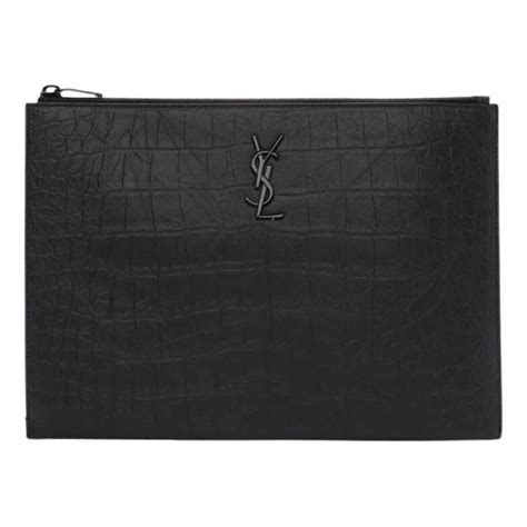 ysl clutch conversion kit|ysl crocodile clutch.